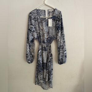 NWT| Cutout Long Sleeve Summer Dress